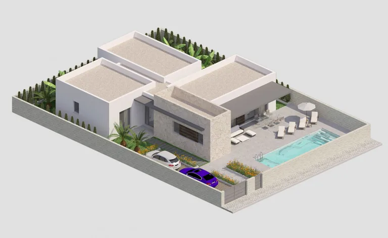 Villas Modernas de Obra Nueva en Benijofar