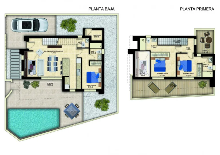 Villas Modernas de Obra Nueva en Benijofar