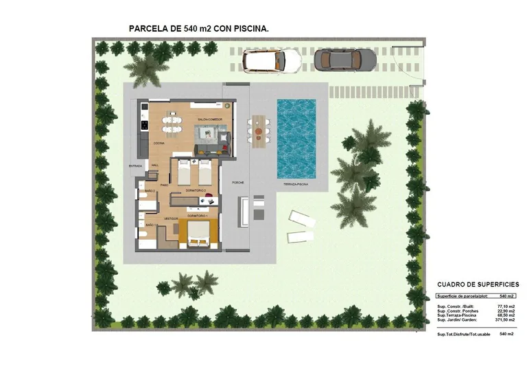 Villas Modernas en Calasparra con Piscina Privada