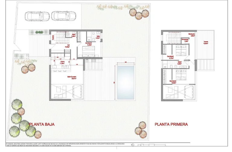 Archiwalna willa La Alberca w Polop