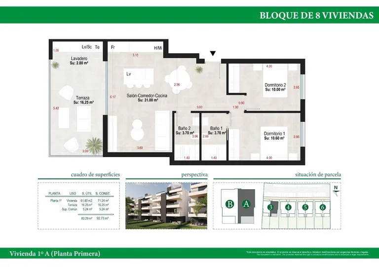 Apartamentos Nuevos en Campo de Golf de Condado de Alhama