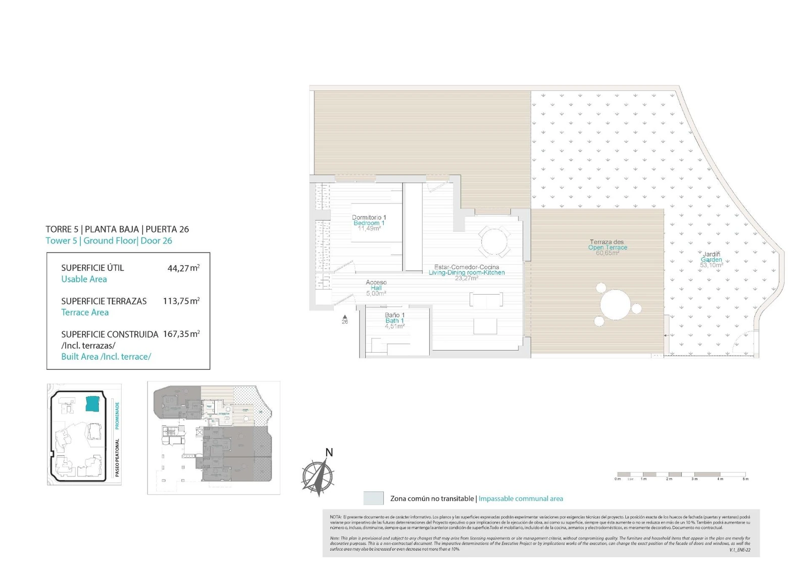 Unit NV-100068 — Apartamento en Residencial a 50M de la Playa