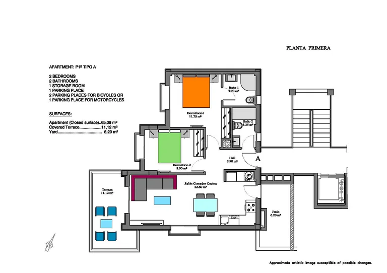 Magní­fico apartamento entre el mar y el golf!