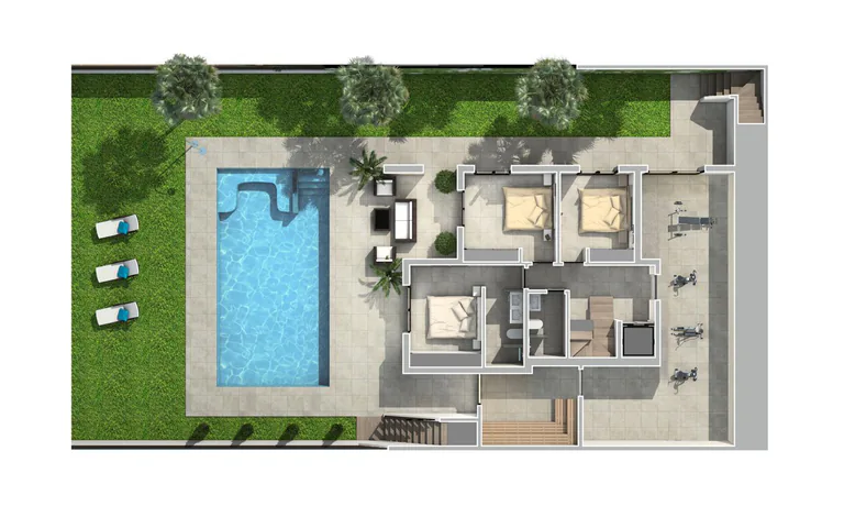 Villa de lujo en primera línea del campo de Golf
