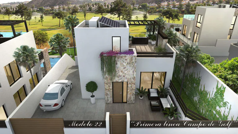 Villa de lujo en primera línea del campo de Golf