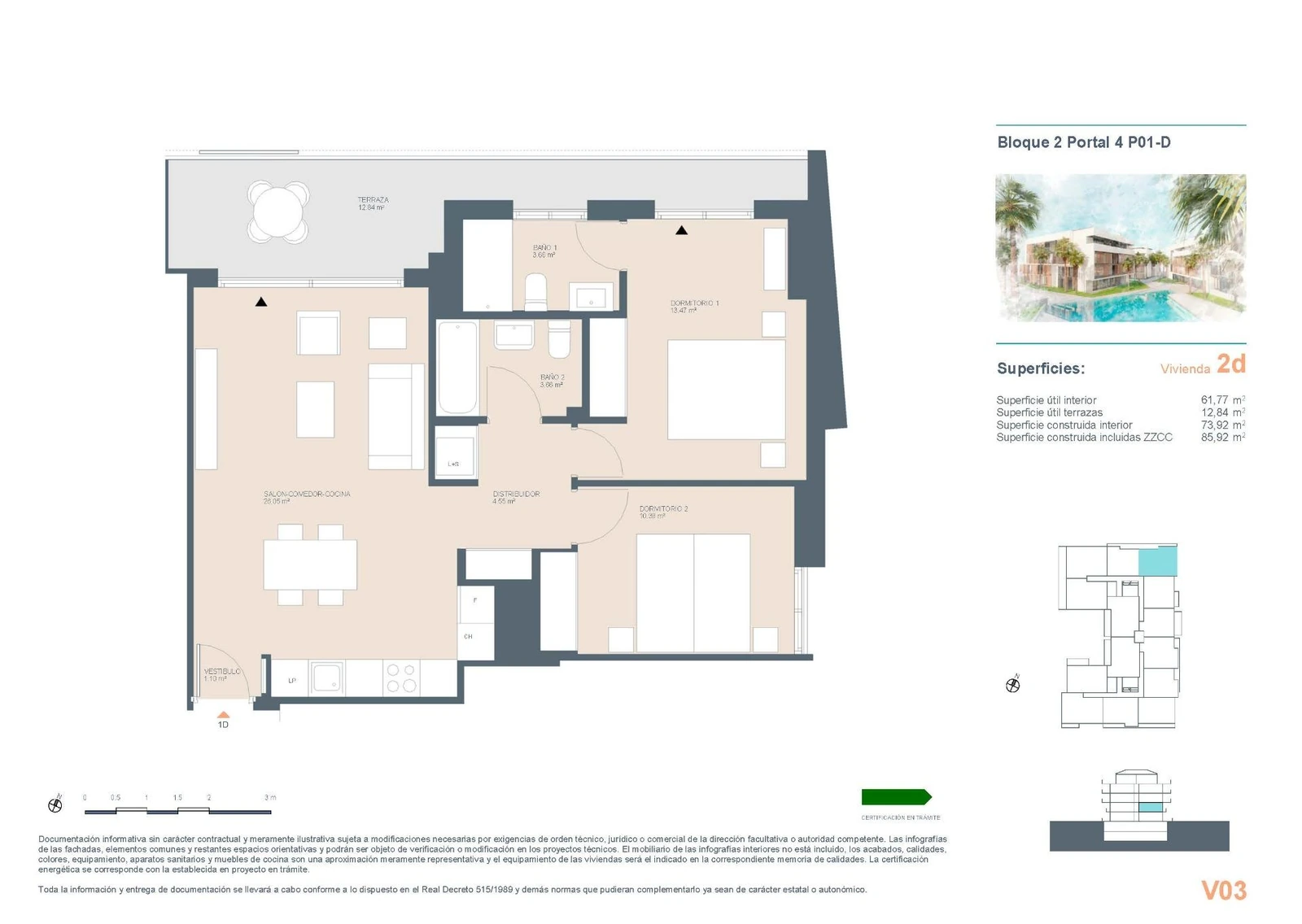 Unit NV-100095 — Nuevo Residencial en Javea a 5 Minutos de la Playa, el Puerto y el Centro