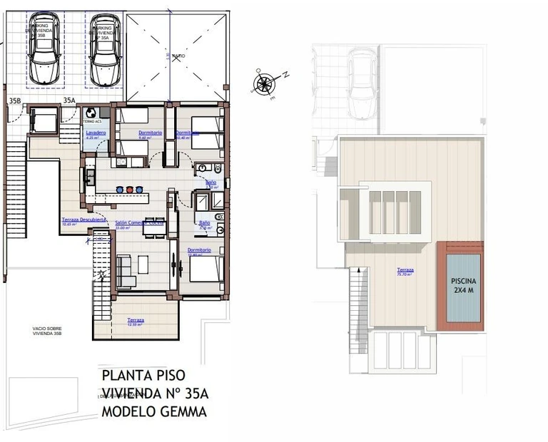 Unit NV-100103 — Bungalows de Nueva Construcción en San Miguel de Salinas