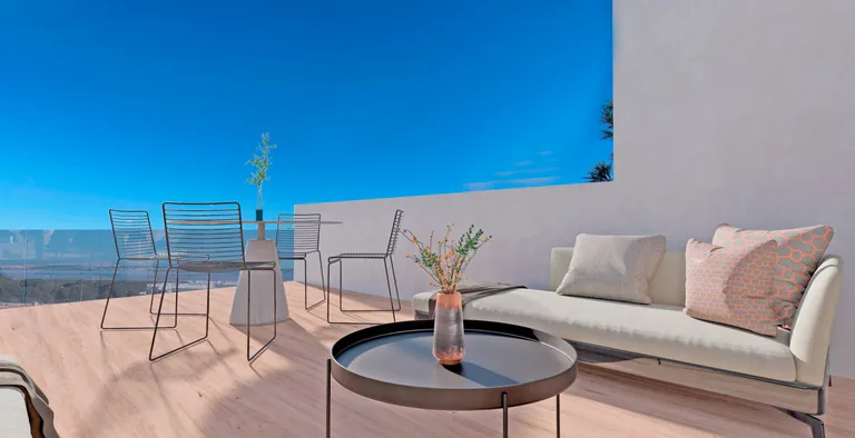 Residencial de Obra Nueva Construcción de Apartamentos Bungalow en los Balcones