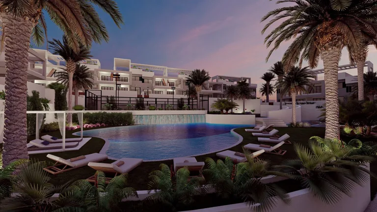 Residencial de Obra Nueva Construcción de Apartamentos Bungalow en los Balcones