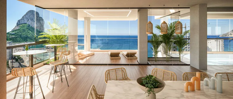 Áticos de Lujo de Obra Nueva con Vistas al Mar en Calpe
