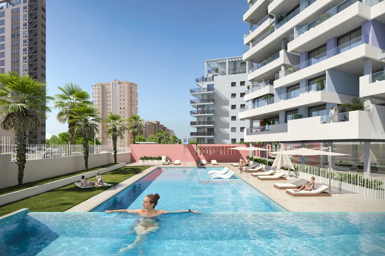 Áticos de Lujo de Obra Nueva con Vistas al Mar en Calpe