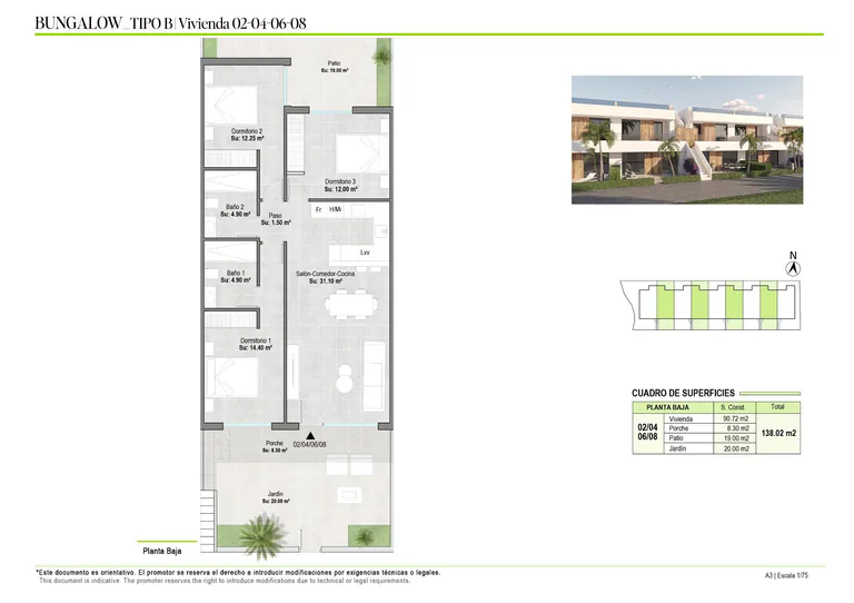 Ground floor bungalow NV-100136 — photo 8