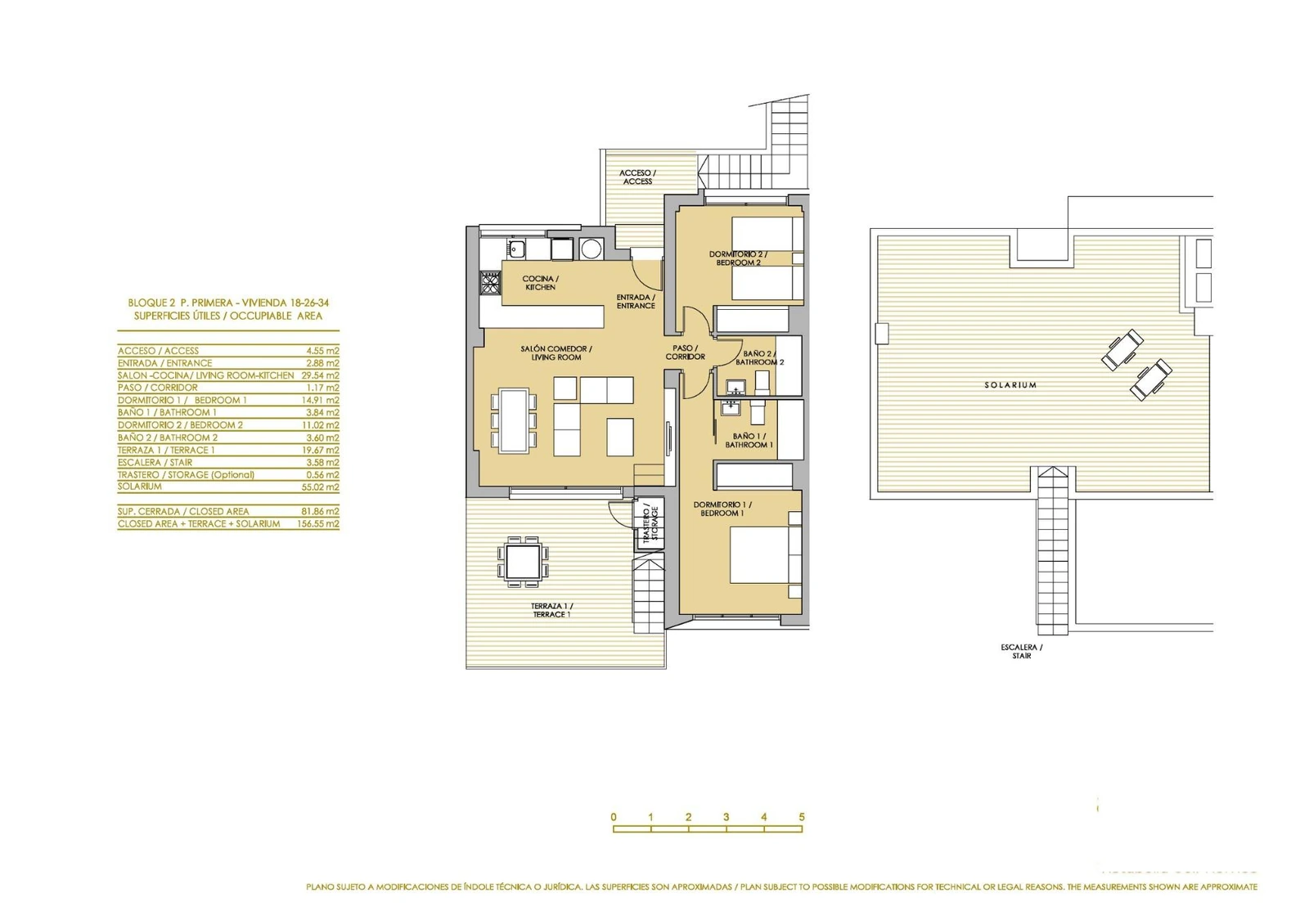 Unit NV-100145 — Residencial de Obra Nueva de Bungalows en Vistabella