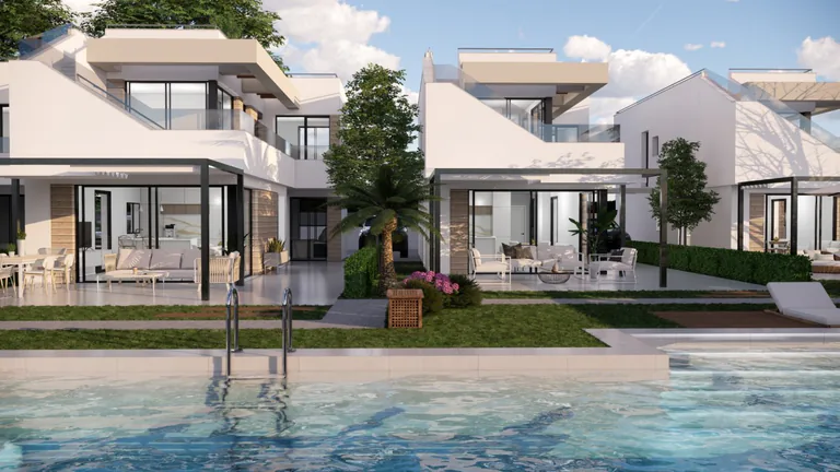Villas de Obra Nueva en Pilar de la Horadada en el Campo de Golf