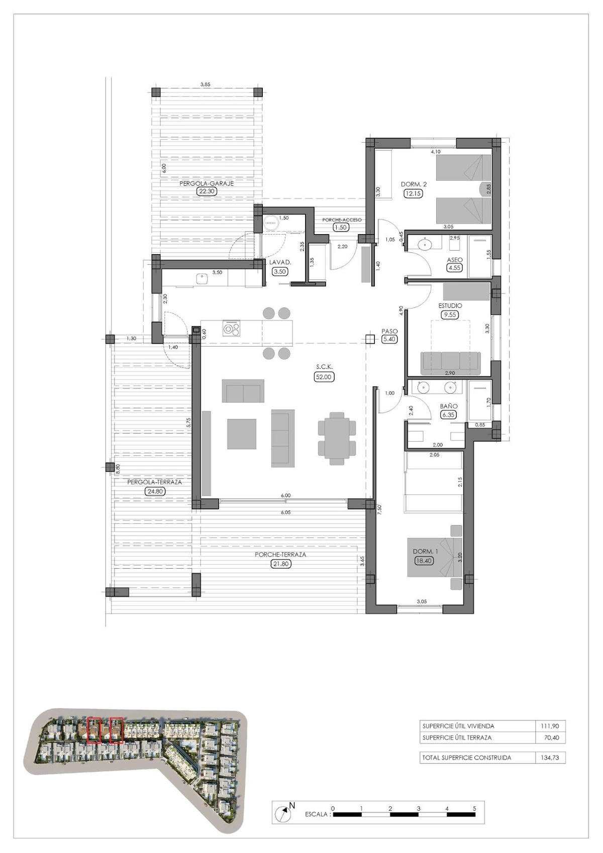 Unit NV-100152 — Complejo Residencial de Obra Nueva en Algorfa