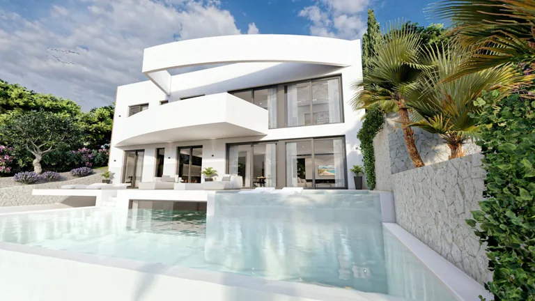 Villa de Lujo de Obra Nueva en Altea