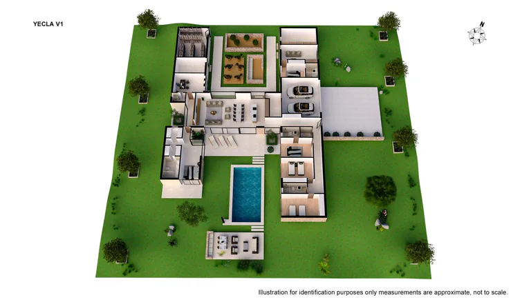Villa de Obra Nueva en Yecla, Murcia