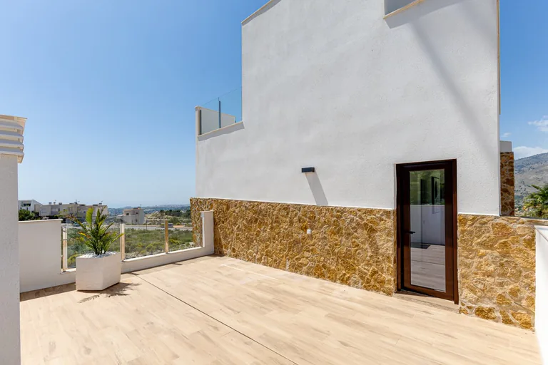 Villas de Obra Nueva en Balcon de Finestrat