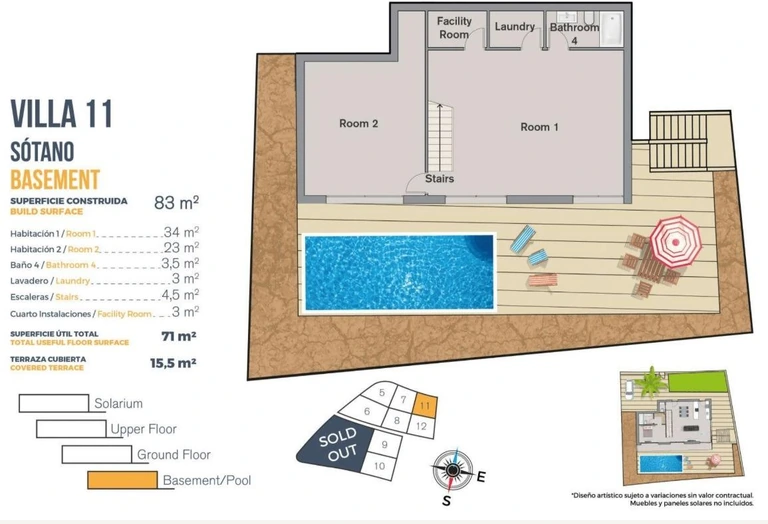 Unit NV-100174 — Villas de Obra Nueva en Balcon de Finestrat