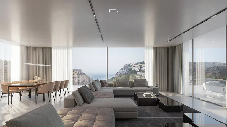 Villa de Lujo de Obra Nueva con Vistas al Mar en Moraira
