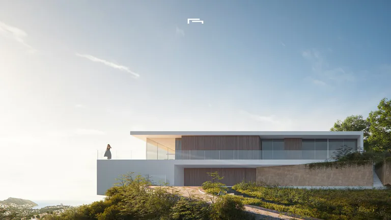 Villa de Lujo de Obra Nueva con Vistas al Mar en Moraira