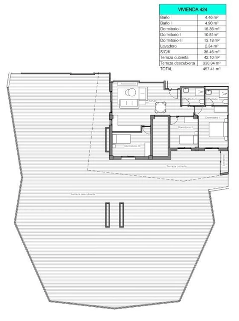 Unit NV-100202 — Residencial de Obra Nueva en San Miguel de Salinas