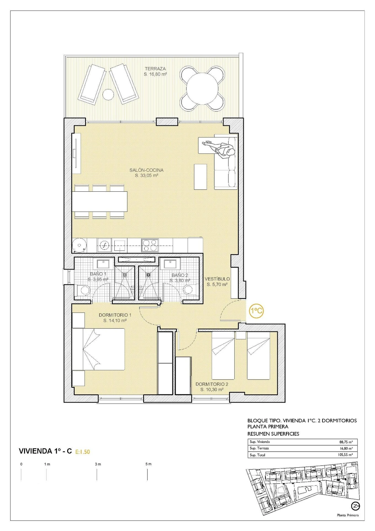 Unit NV-100221 — Complejo Residencial de Obra Nueva con Vistas al Mar en Finestrat
