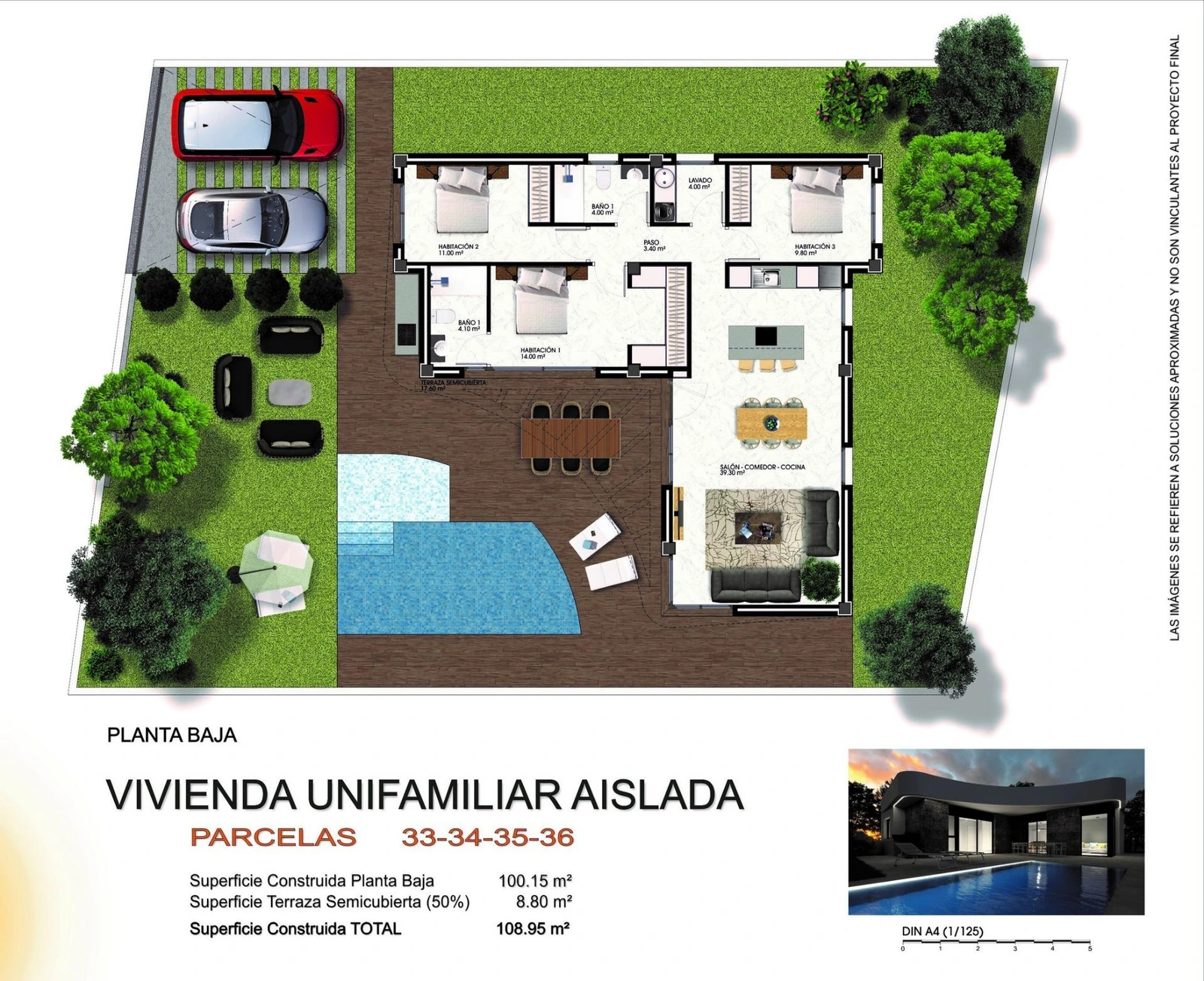 Unit NV-100224 — Villas de Obra Nueva en los Montesinos
