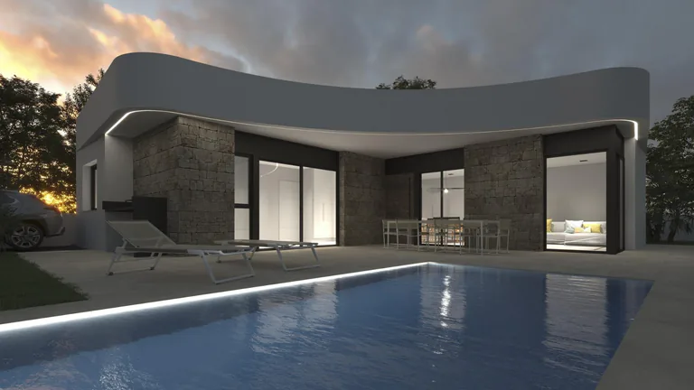 Villas de Obra Nueva en los Montesinos