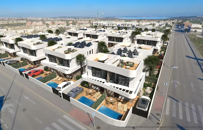 Villas de Obra Nueva en los Montesinos