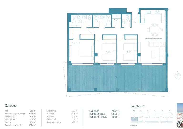 Apartamento en planta baja NV-100229 — foto 8