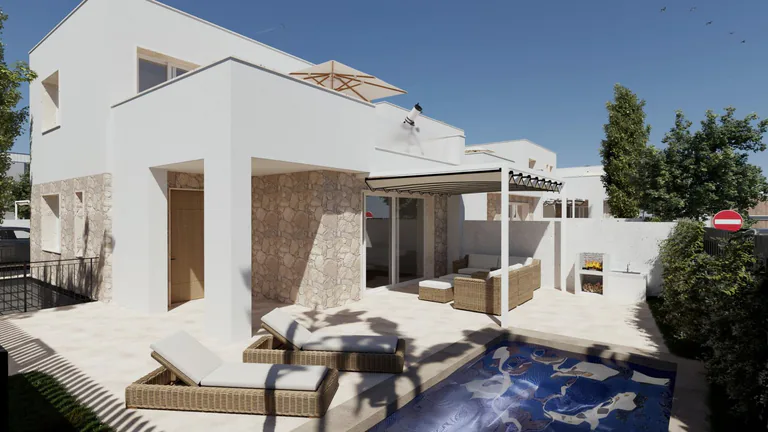 Villa de Obra Nueva en Hondon de las Nieves