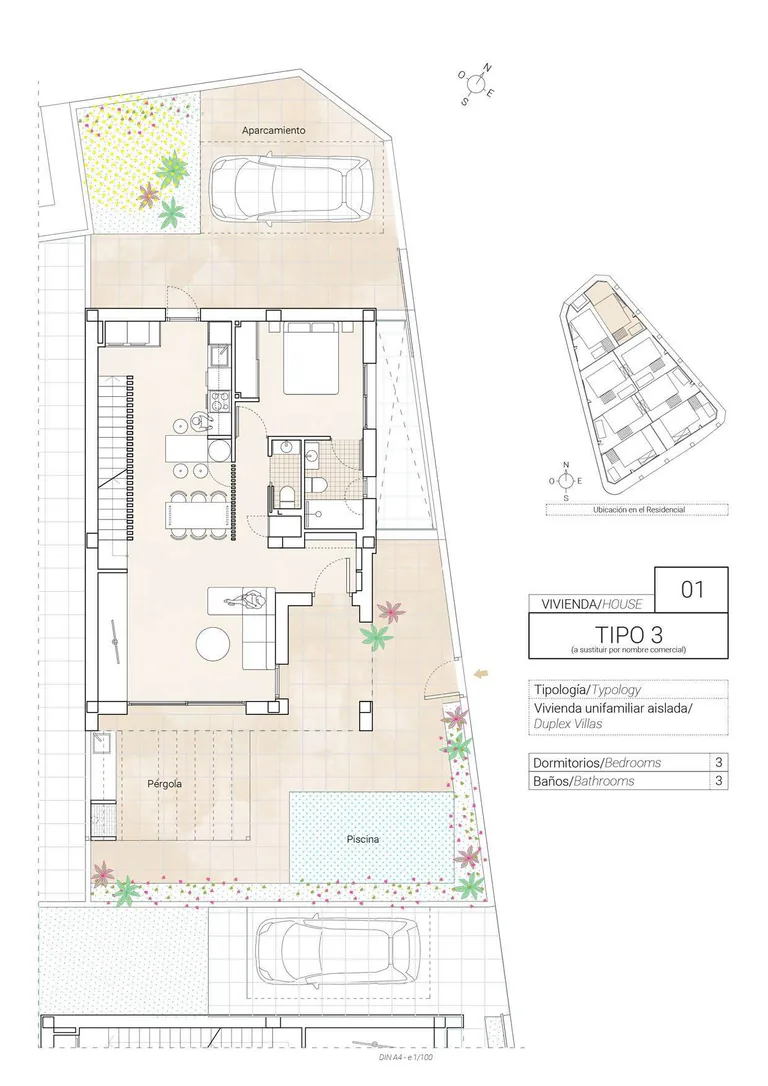 Villa de Obra Nueva en Hondon de las Nieves