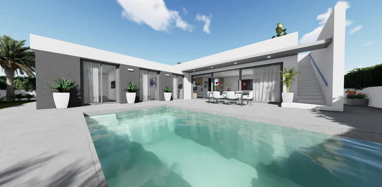 Villas de Obra Nueva San Juan de los Terreros, Almeria