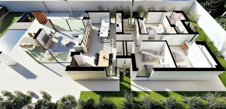 Villas de Obra Nueva en San Fulgencio