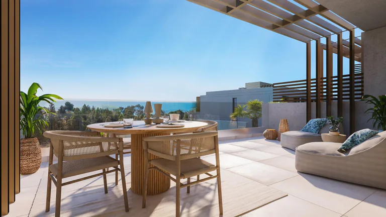Adosados de Obra Nueva con Vistas al Mar y al Campo de Golf