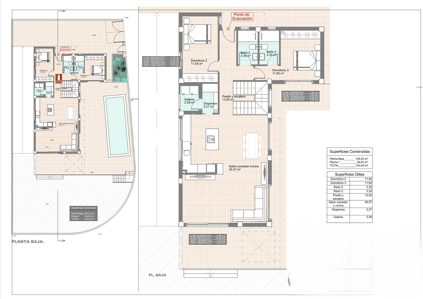 Unit NV-100265 — Villas de Obra Nueva en San Fulgencio