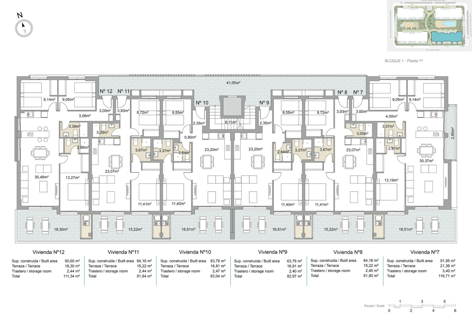 Unit NV-100375 — Residencial de Obra Nueva en Pilar de la Horadada