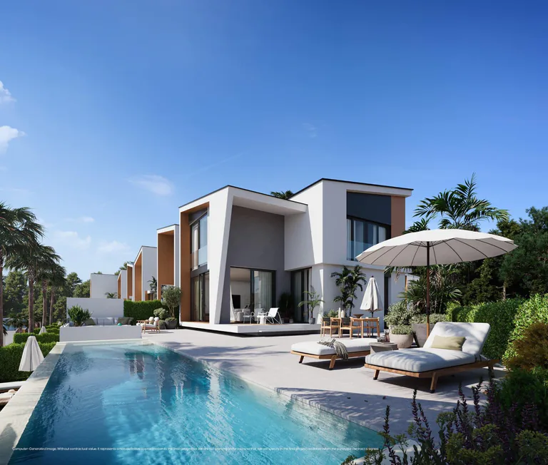 Villas de Obra Nueva con Vistas al Mar en la Cala de Mijas