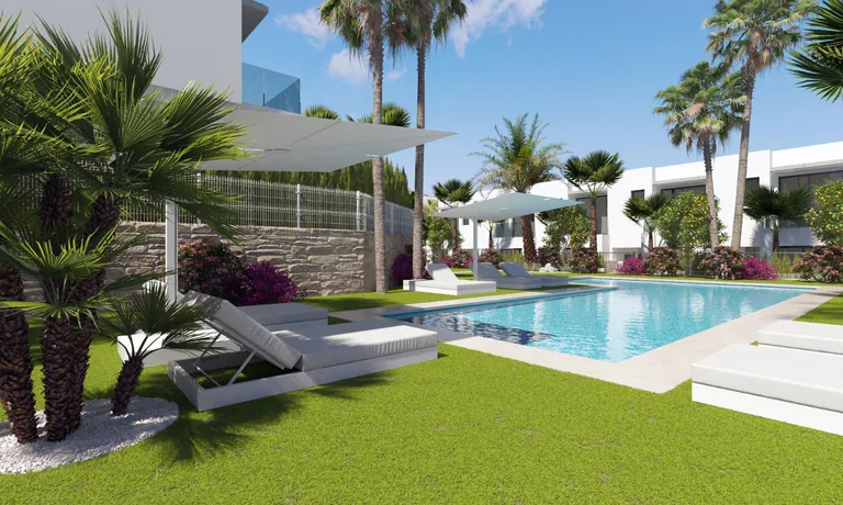 Residencial de obra nueva de villas independientes en Sierra Cortina, Finestrat.