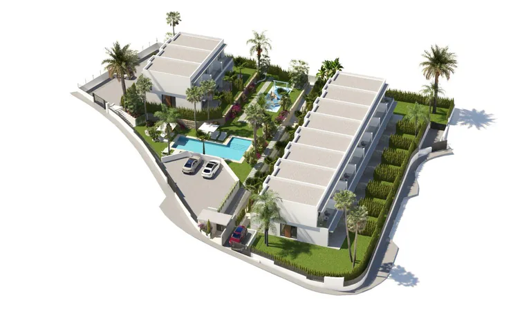 Residencial de obra nueva de villas independientes en Sierra Cortina, Finestrat.