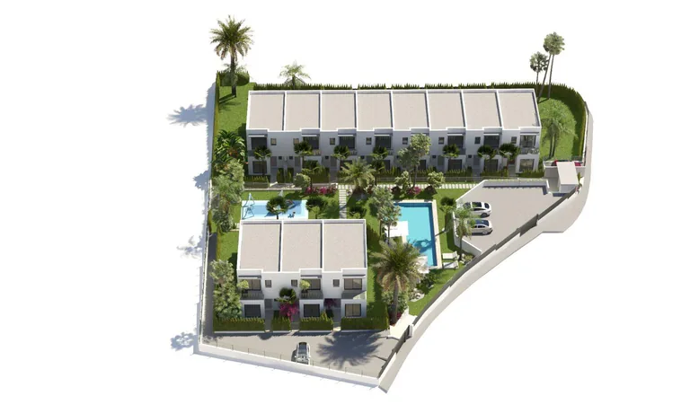 Residencial de obra nueva de villas independientes en Sierra Cortina, Finestrat.