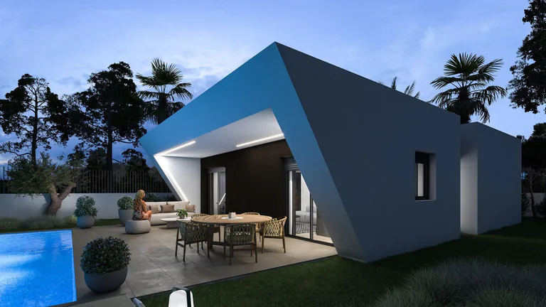 Villas de Obra Nueva con Piscina Privada en Monforte del Cid