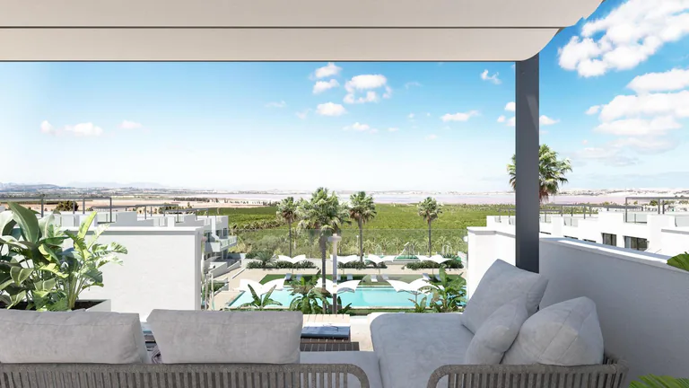 Residencial de Obra Nueva de Bungalow en los Balcones