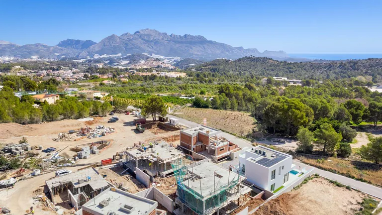Villas de Obra Nueva en Polop