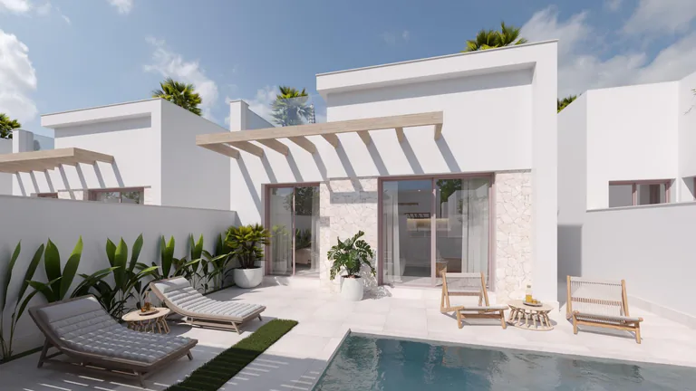 Villas Pareadas de Obra Nueva en Roldan