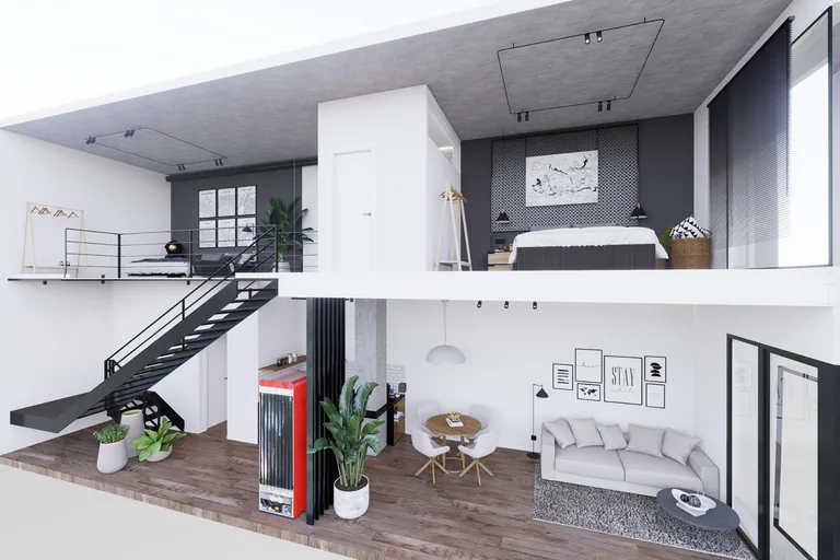 Modernos apartamentos dúplex tipo loft en el corazón de Alicante