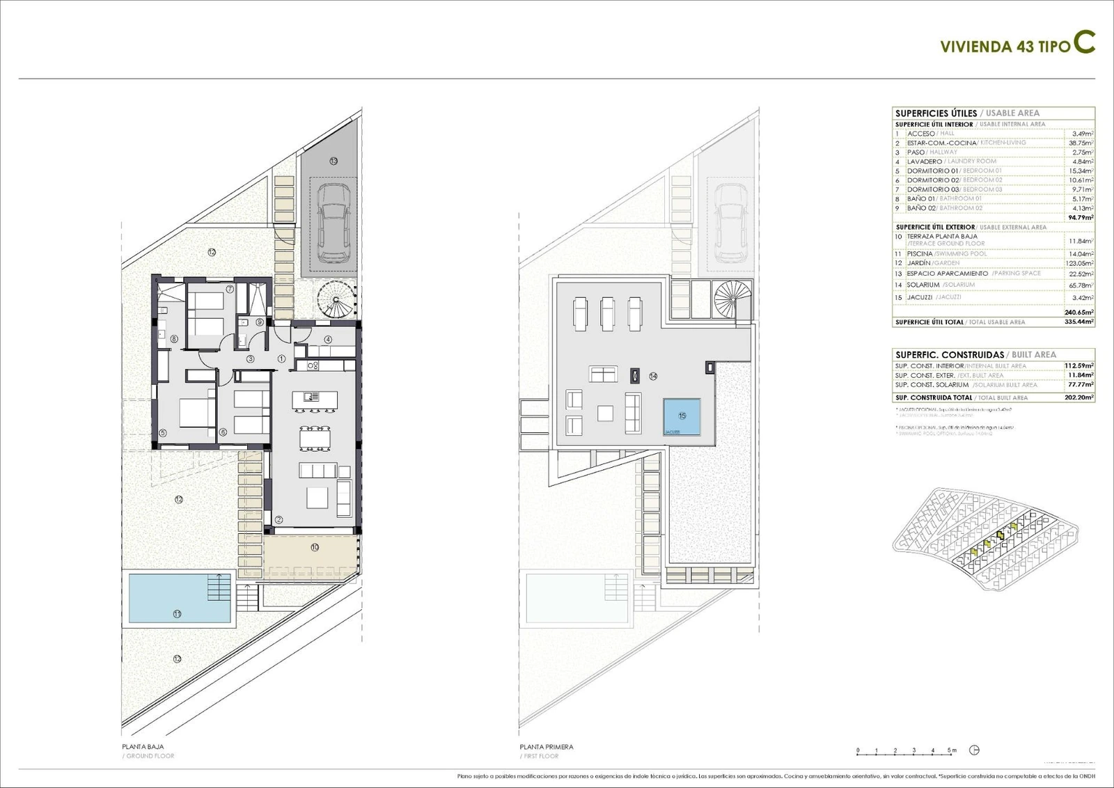 Unit NV-100572 — Villas de Obra Nueva en Polop