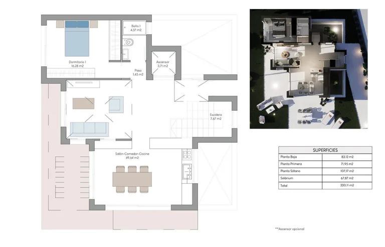Villas de Obra Nueva en Finestrat