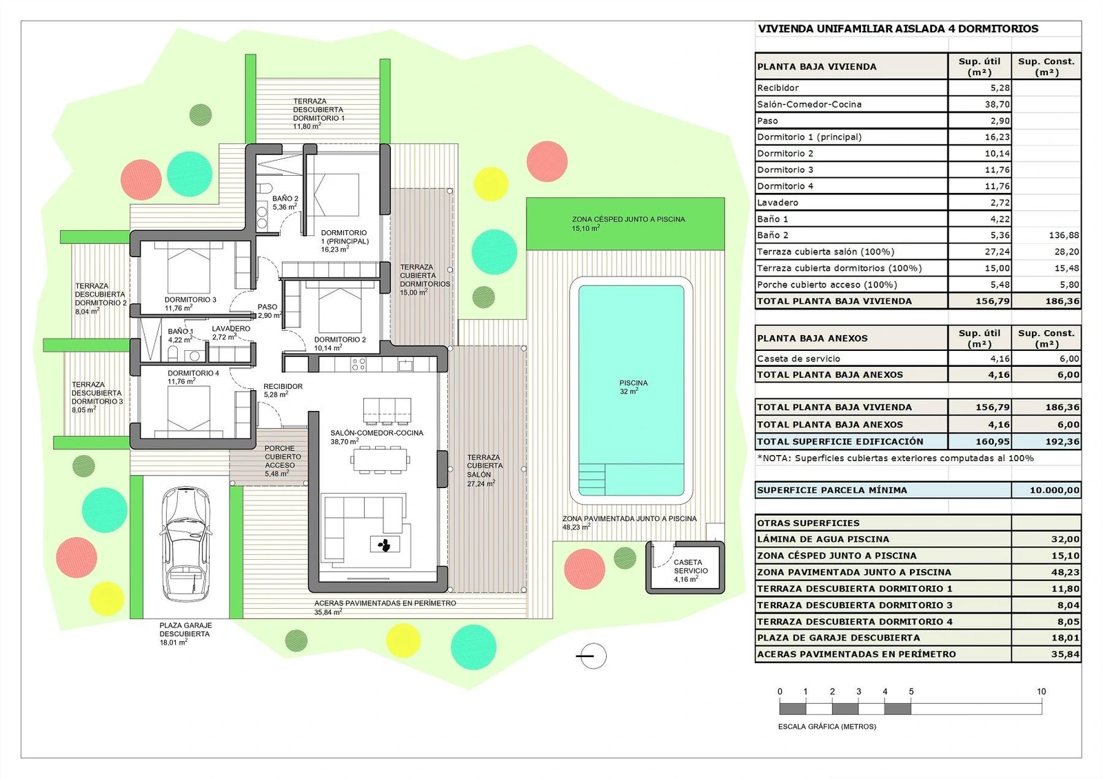 Unit NV-100594 — Villas de nueva construcción en amplias parcelas rústicas en Pinoso, Alicante
